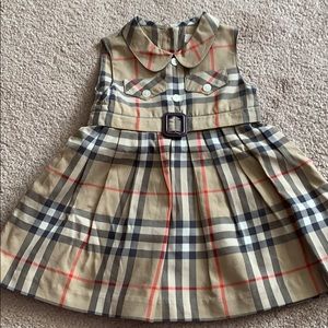 Girls Burberry dress